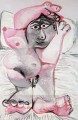 Sofá desnudo 1967 cubismo Pablo Picasso